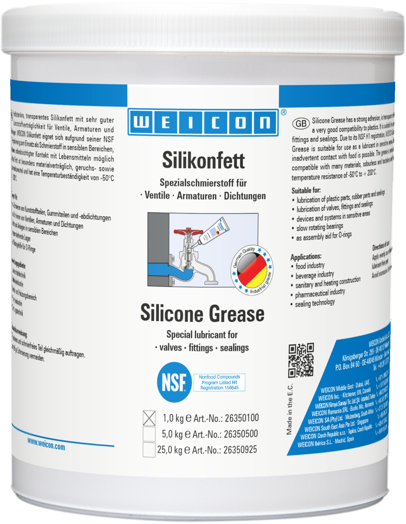WEICON Silikonfett 1 kg