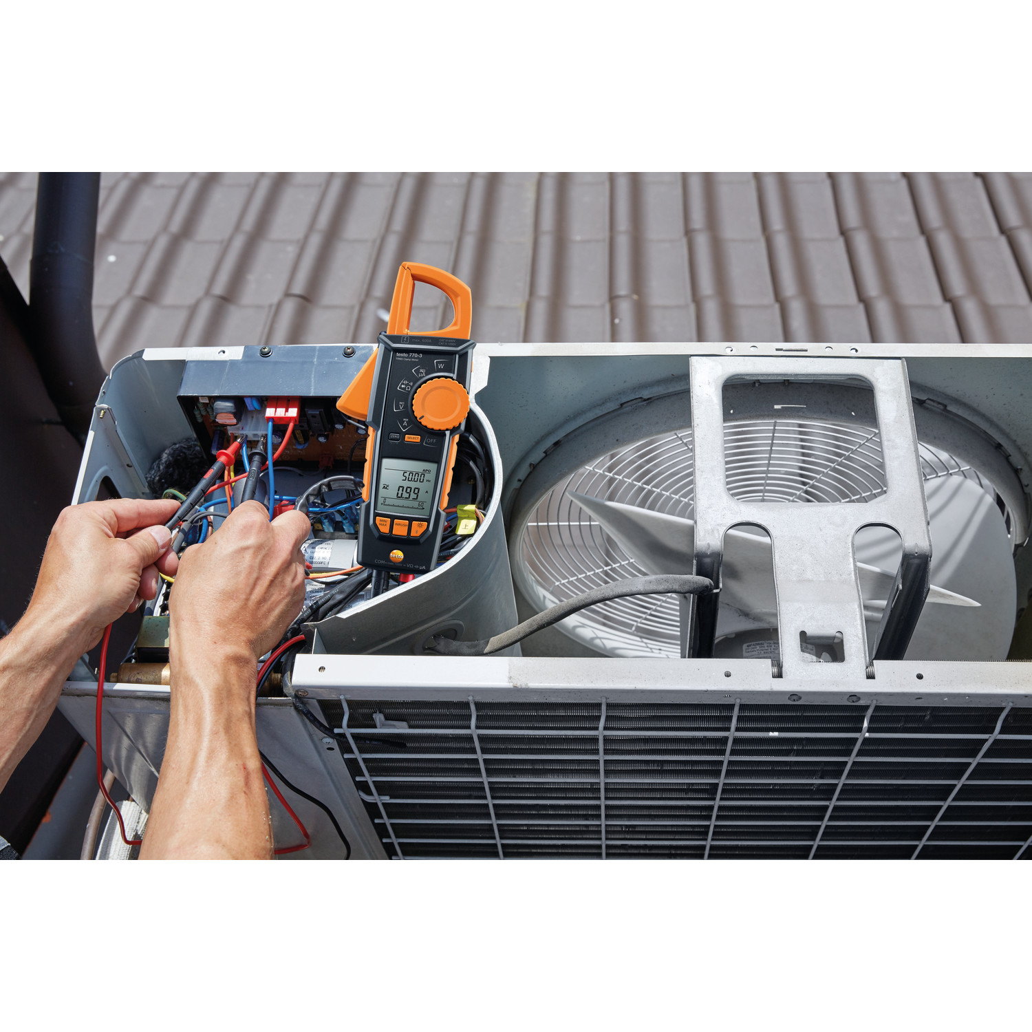 Stromzange testo 770-3 mit Bluetooth®