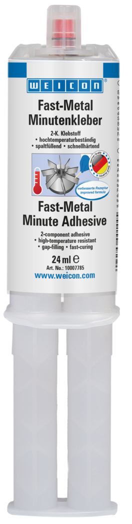 WEICON Fast-Metal Minutenkleber 24 ml DE/EN