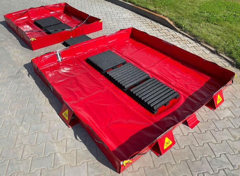 Bodenplatten für Dekontaminationswannen