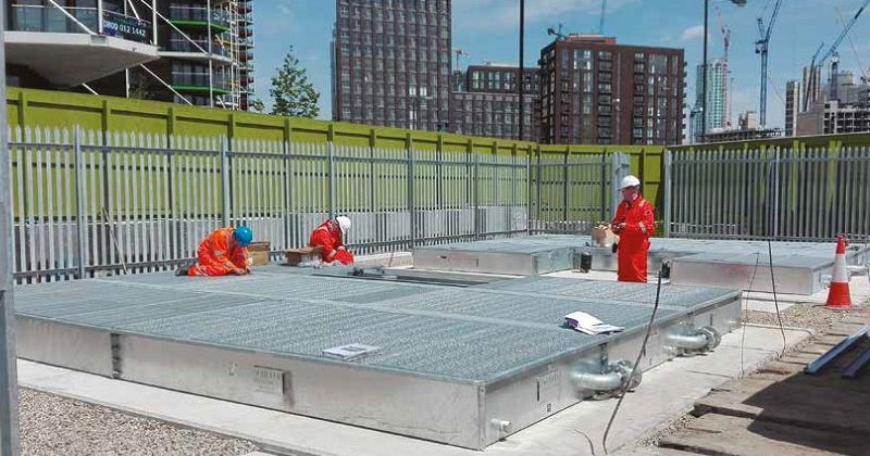 Auffangwannen für Transformatoren