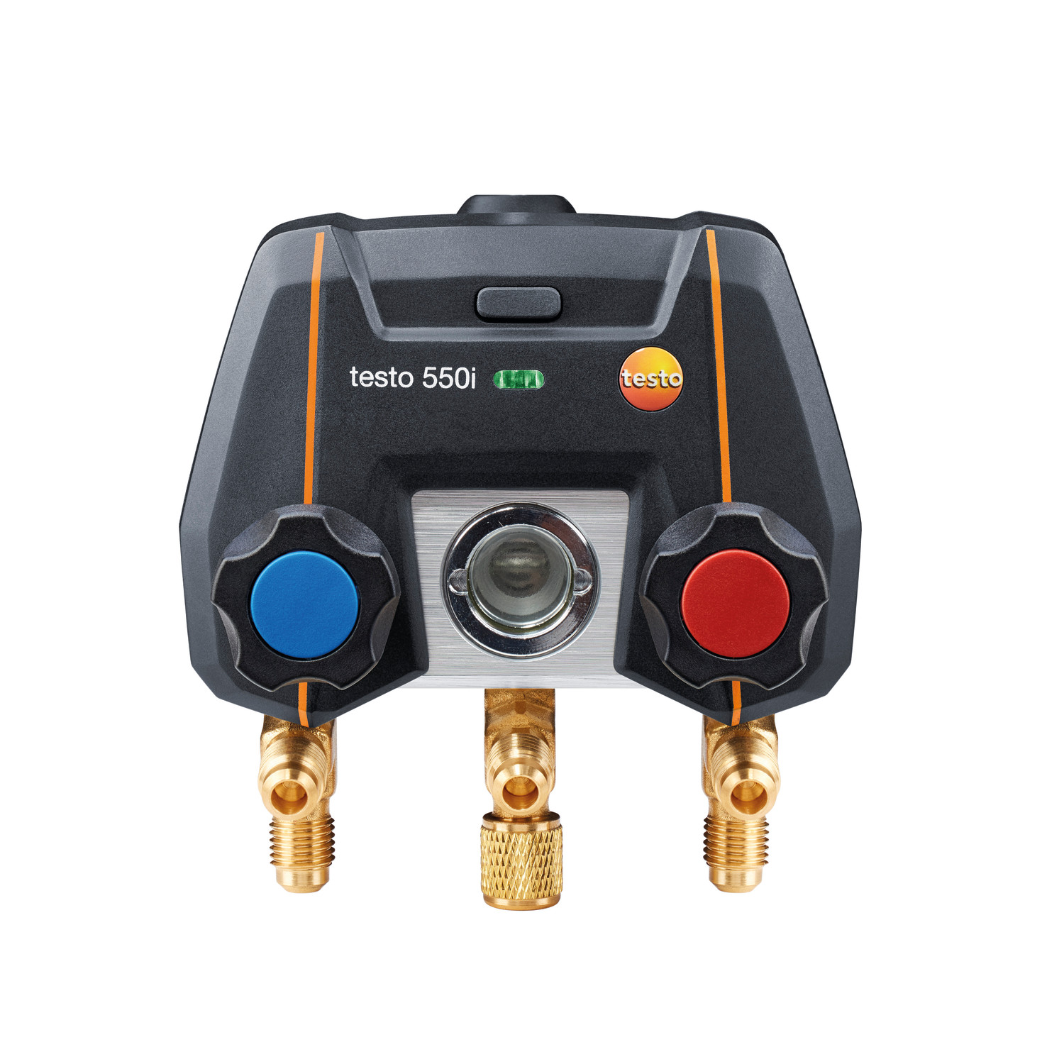 App-gesteuerte digitale Monteurhilfe testo 550i Smart Set mit kabellosen Zangen-Temperaturfühlern (NTC)