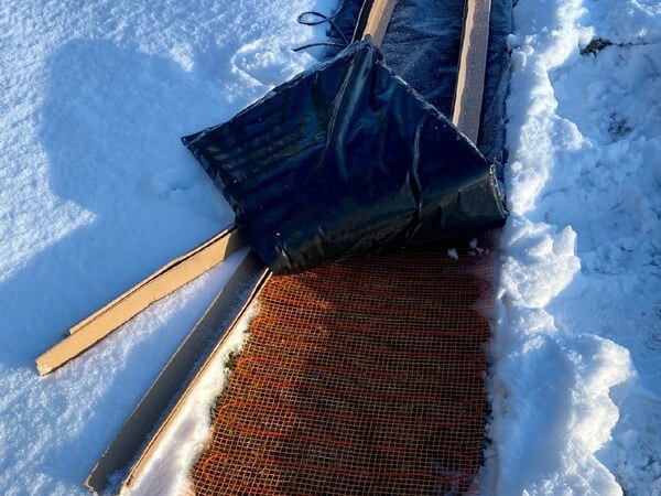 Outdoor heating mat 50 cm wide, 14 / 20 / 24 m, 150 W/m², IPX7 – view 2
