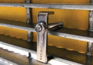 Fluchtwegmarkierung für Gitterroste