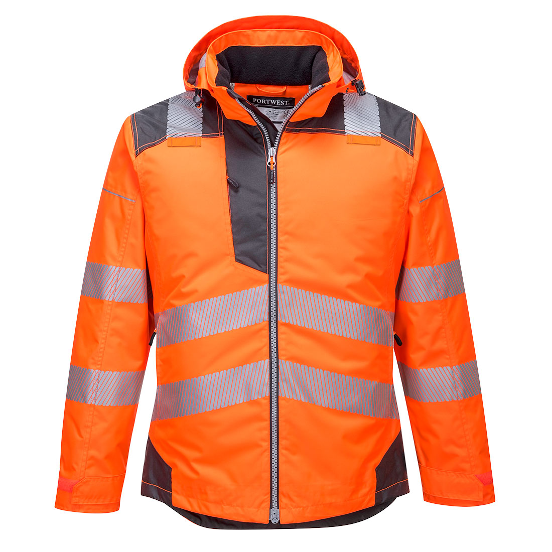 PW3 Hi-Vis Winter Jacke – Warnschutz Klasse 3 mit Kälteschutz EN 342 | Portwest T400