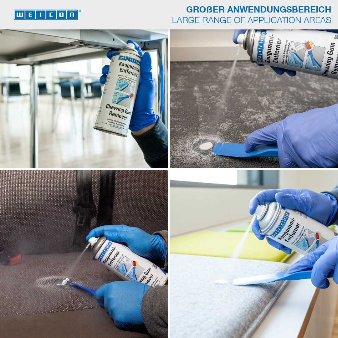 WEICON Kaugummi-Entferner mit Spezial-Spatel 400 ml