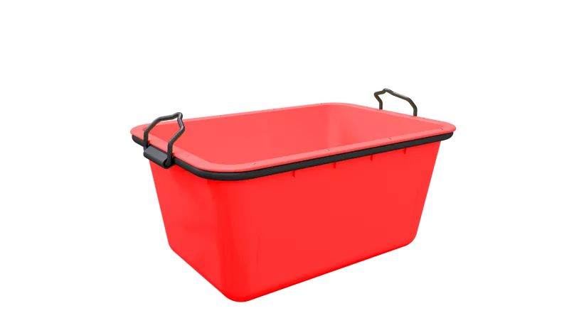 Mörtelwanne 200 L aus HDPE