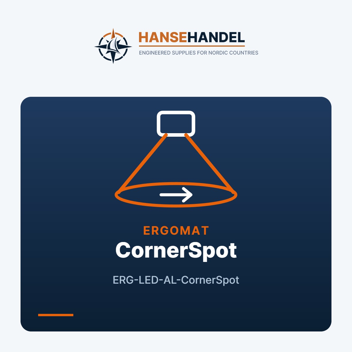 ERGOMAT CornerSpot Projektions-Warnsystem
