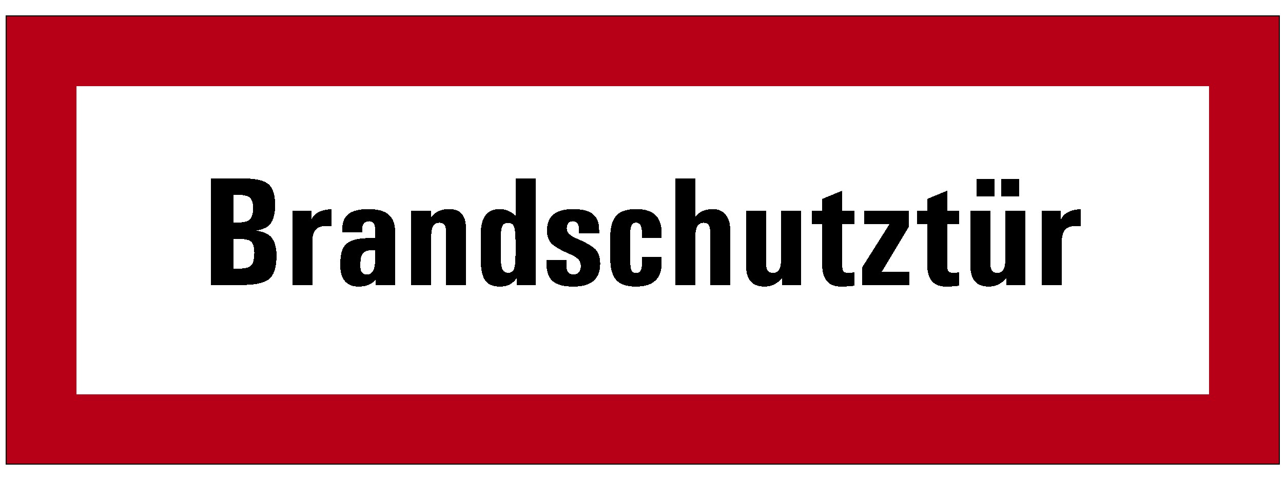 Feuerwehr-/Brandschutz-Hinweiszeichen