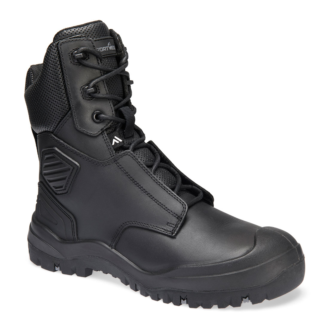 Stahl Leder Stiefelette S3 SC HRO HI CI LG SR – Sicherheitsschuh S3 SC HRO HI CI LG SR | Portwest FT31