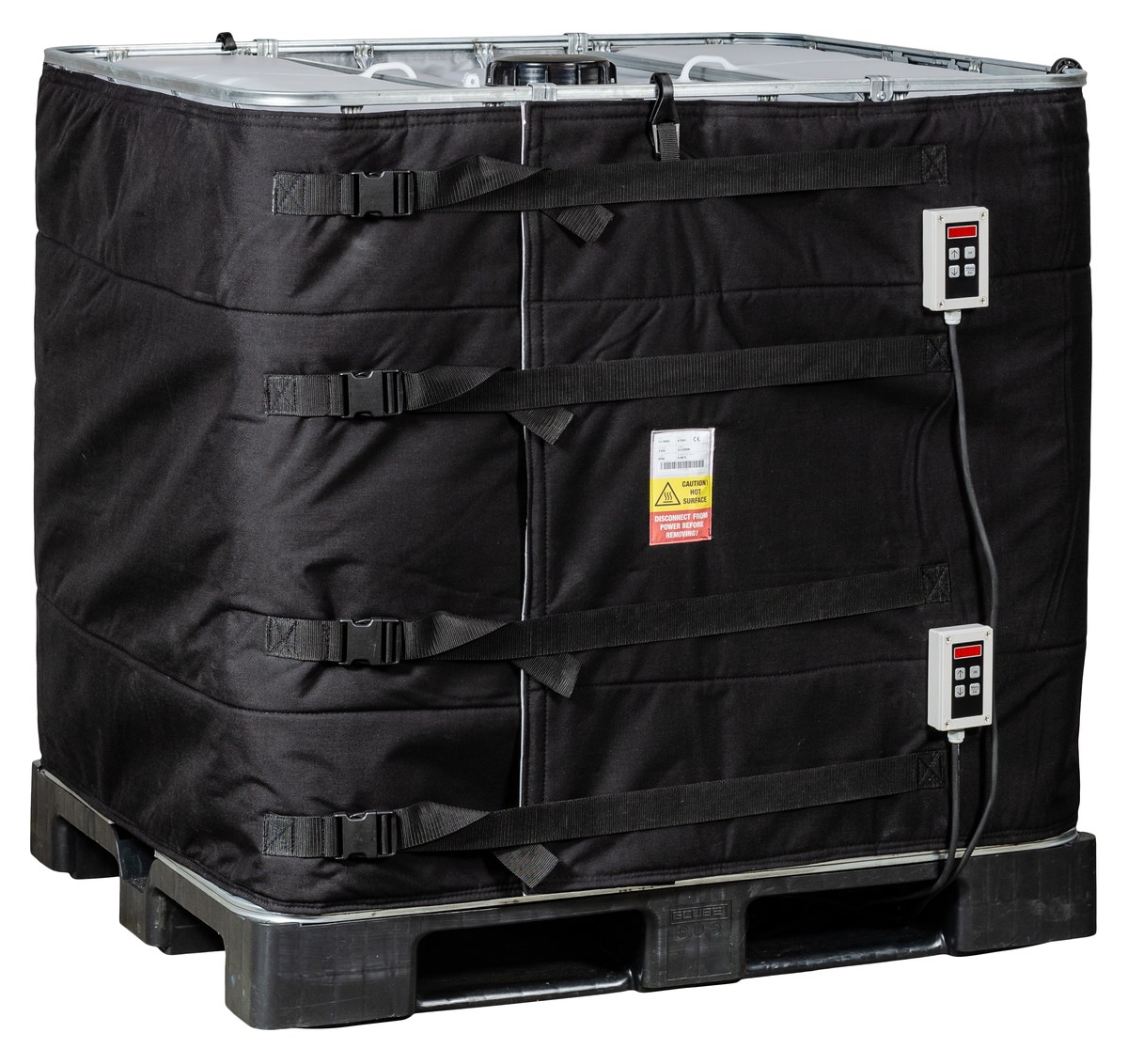 IBC heater – IBC heating jacket for 300, 640 and 1000 l with digital controller
