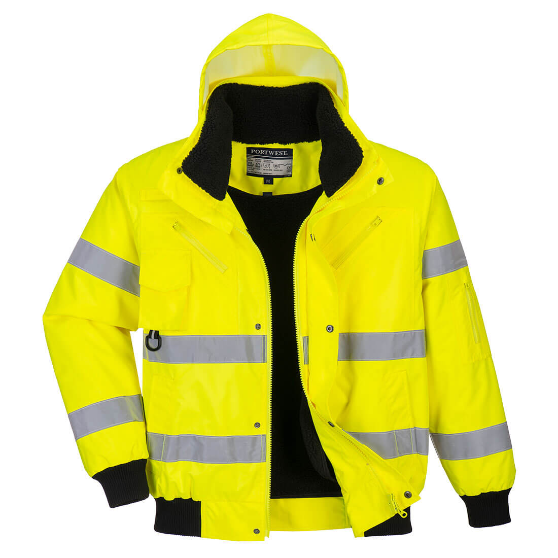 Hi-Vis 3-in-1 Pilotjacke – Warnschutz Klasse 3 mit Kälteschutz EN 342 | Portwest C467