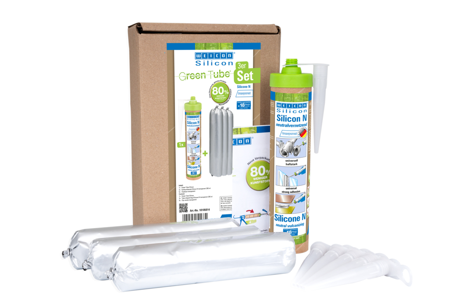 WEICON Silicon N transparent 310 ml, neutralvernetzend