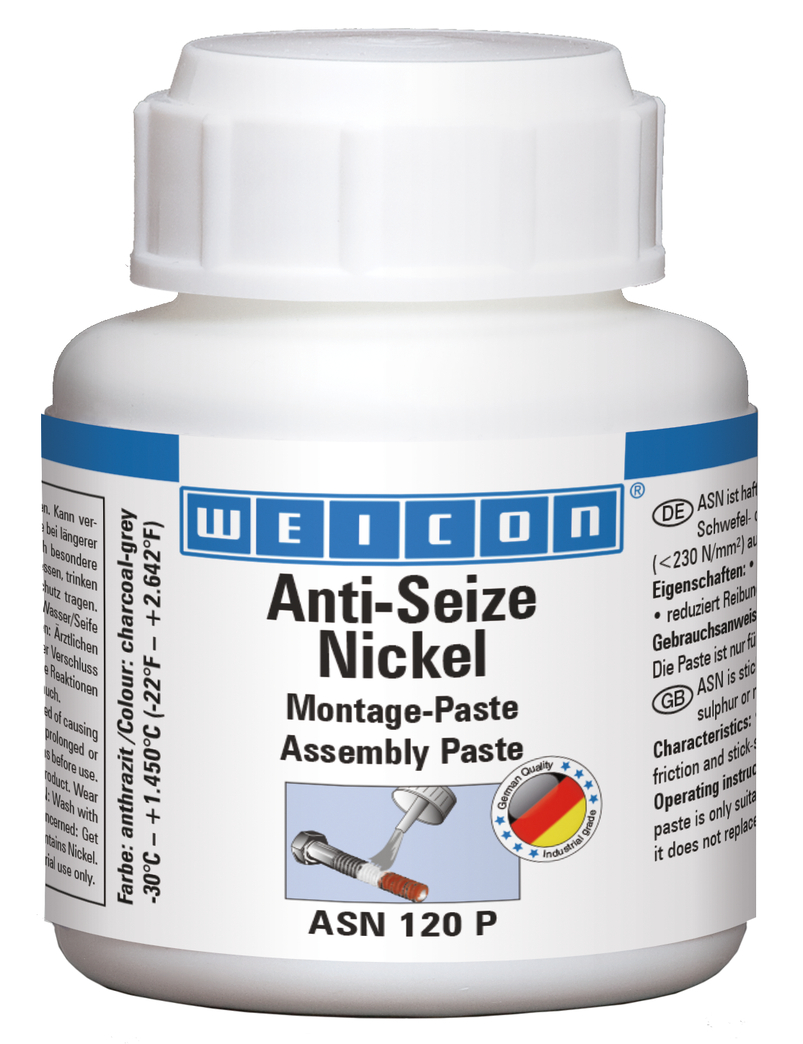 WEICON Anti-Seize ASN 120 P Nickel Montagepaste 120 g Pinseldose