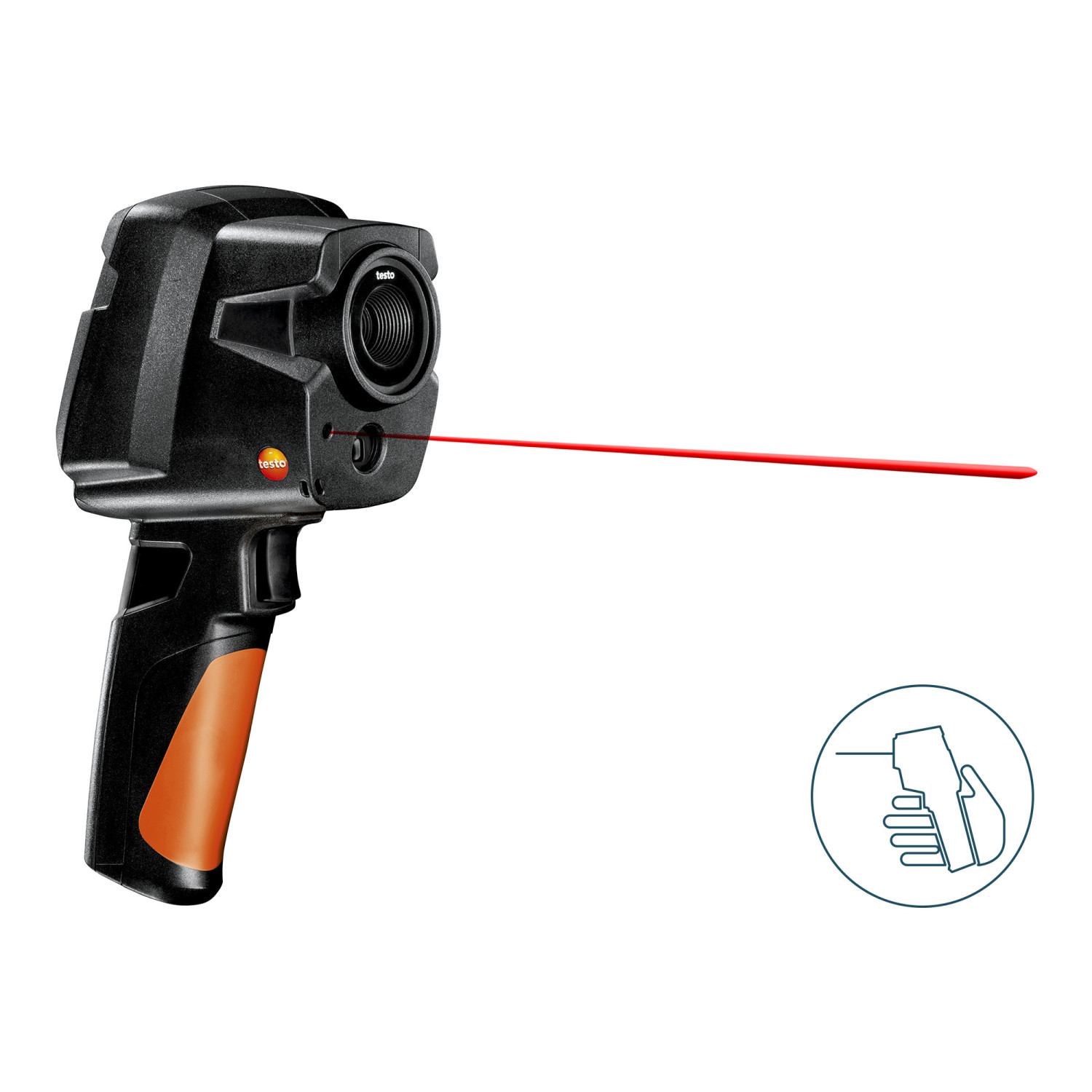 Wärmebildkamera (320 x 240 Pixel, App, Laser) testo 872s