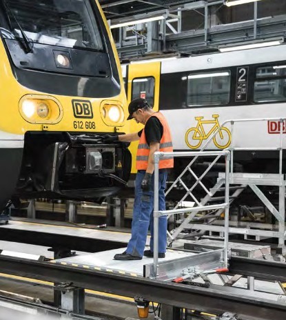 Arbeitsbühnen Bahn / Schienenverkehr