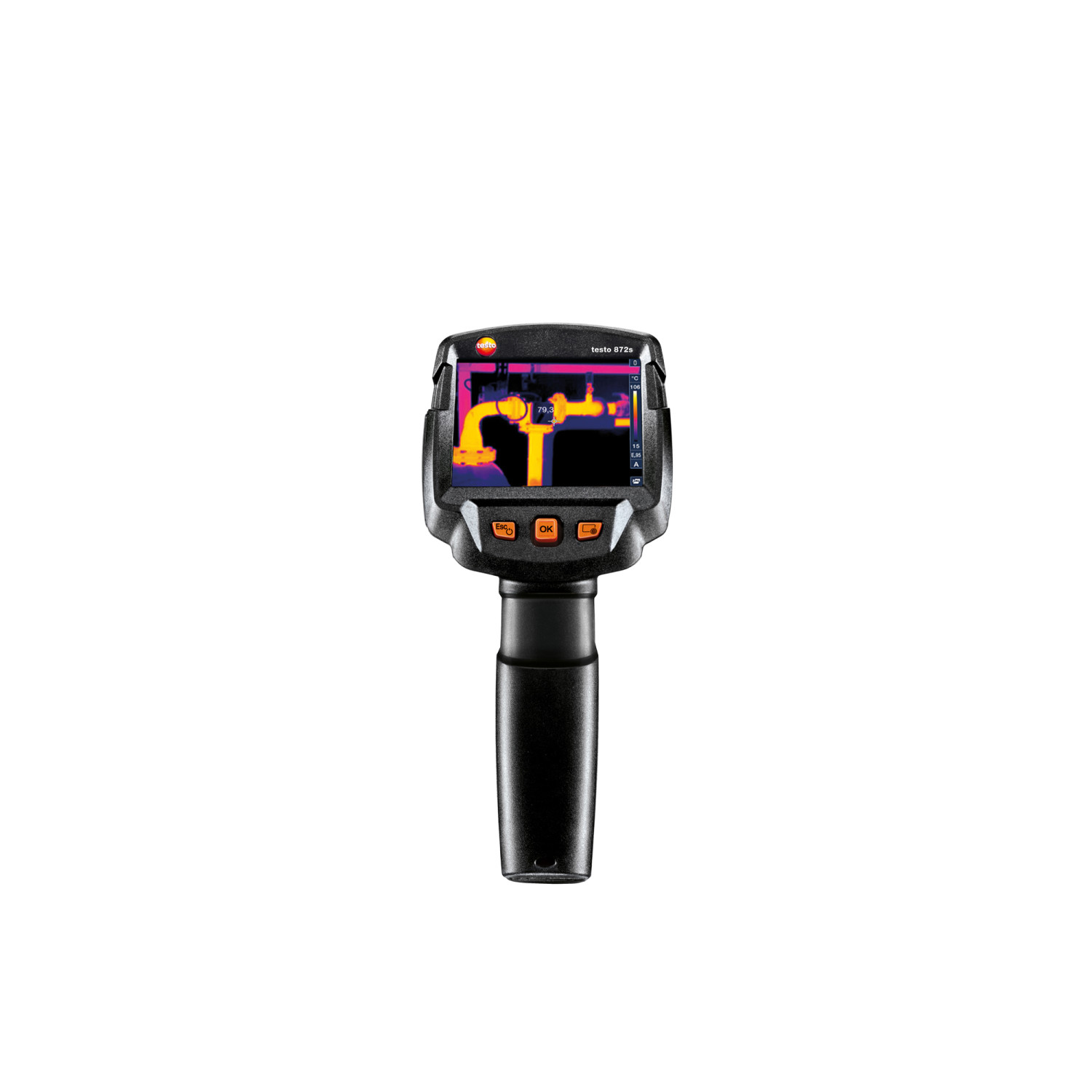 Wärmebildkamera (320 x 240 Pixel, App, Laser) testo 872s