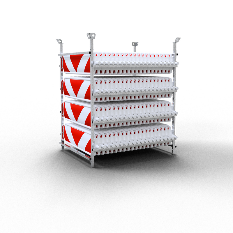 Baken-Sets mit Lager- und Transportpalette