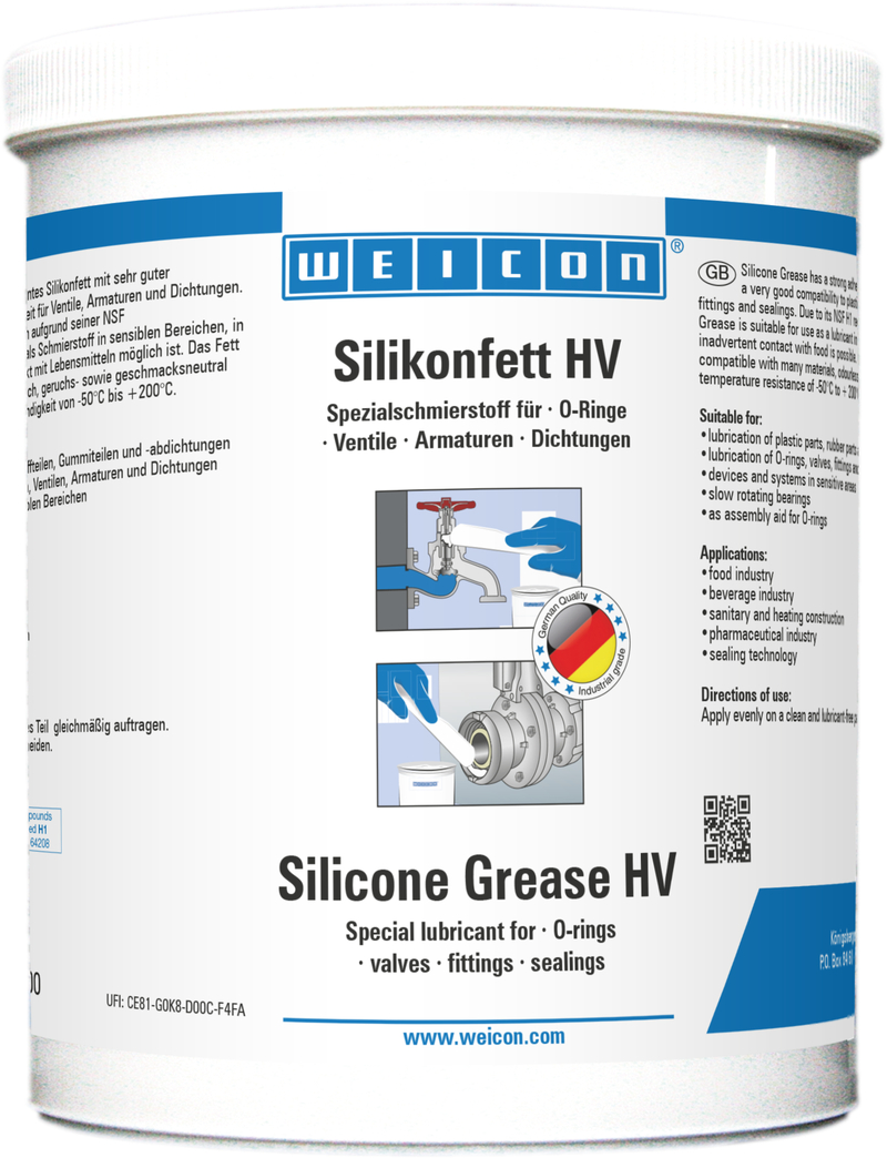 WEICON Silikonfett HV 1 kg