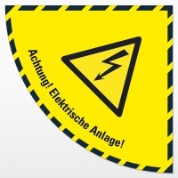 Bodenmarkierung für Türöffnungen