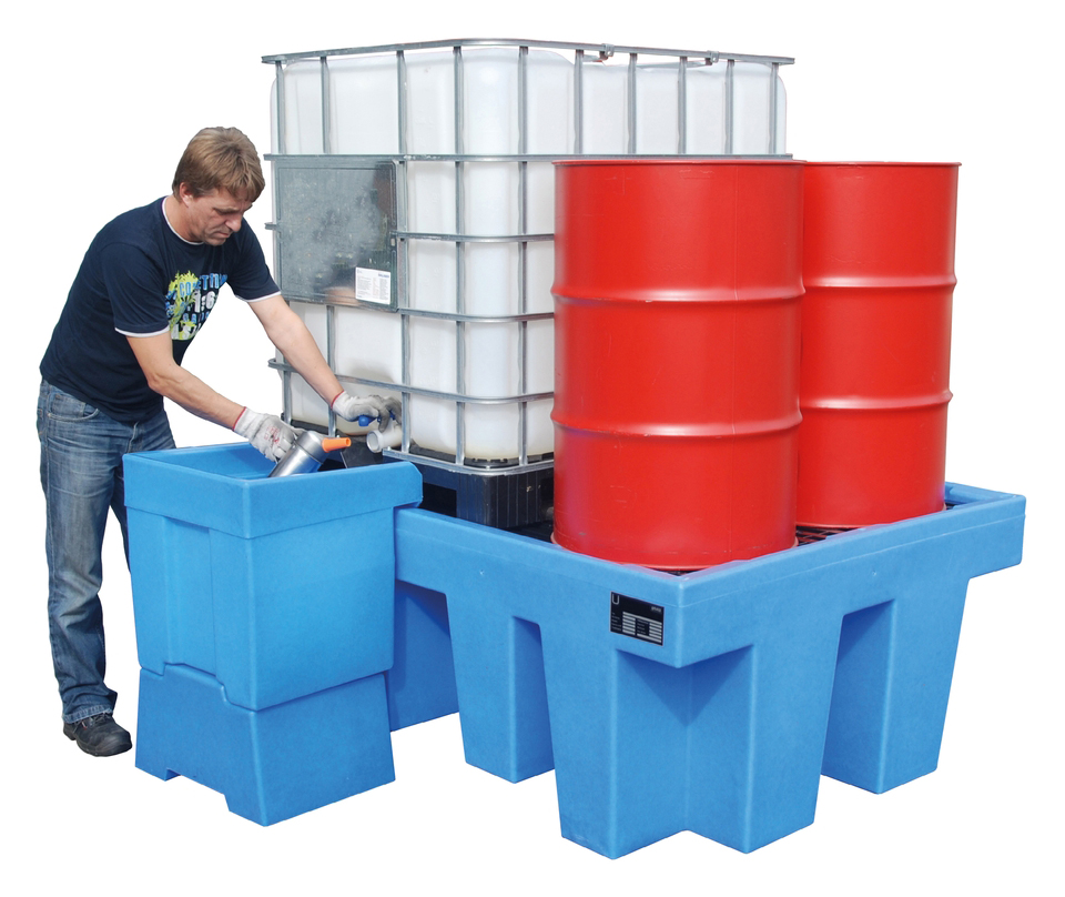 PE-Auffangwanne für Fässer und IBC