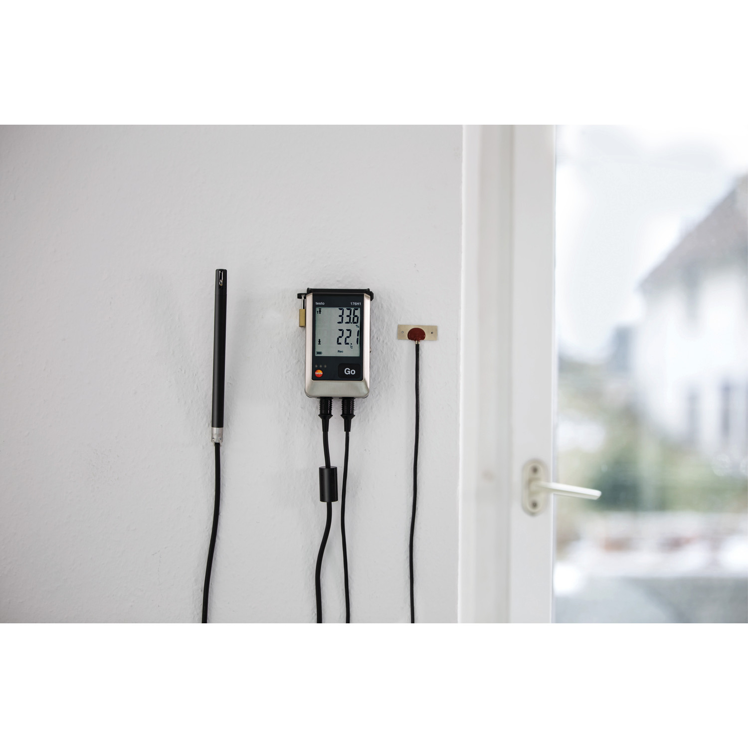 Datenlogger für Temperatur und Feuchte testo 176 H1