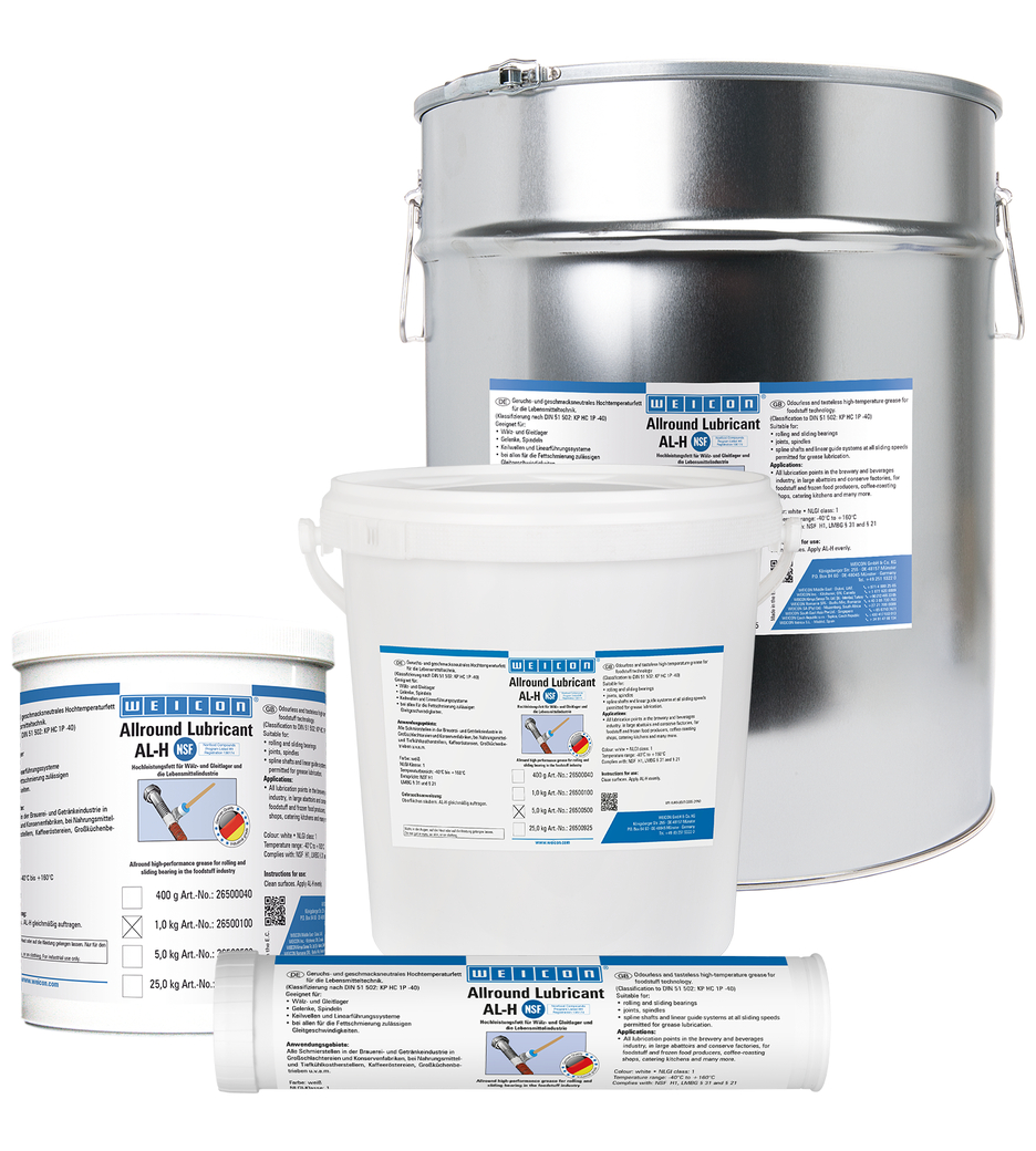 WEICON Allround-Lubricant 1 kg AL-H 1000, Lebensmittelfett