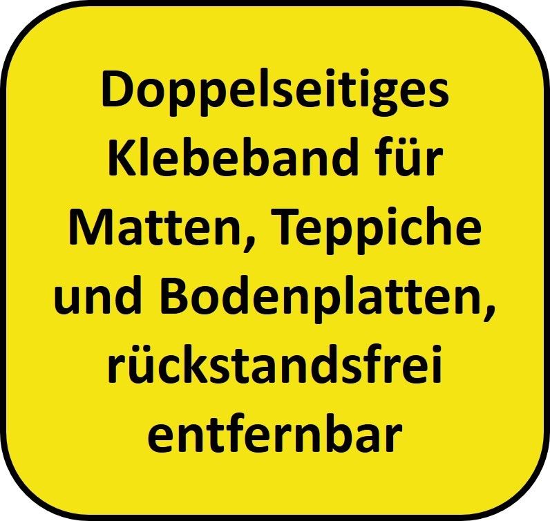 Klebeband doppelseitig (temporär)