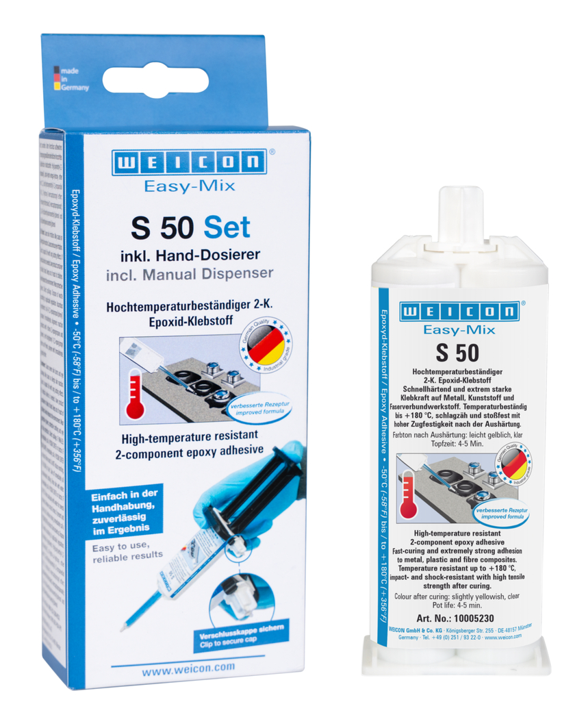 WEICON Easy-Mix S 50 50 ml Epoxyd-Klebstoff