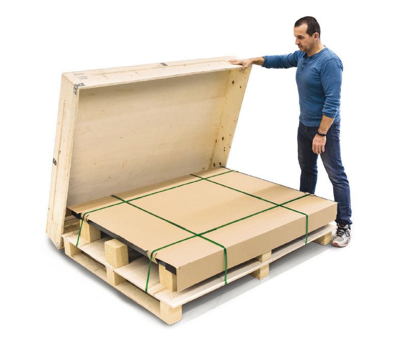 Bodenwaage mit zwei Wiegebalken