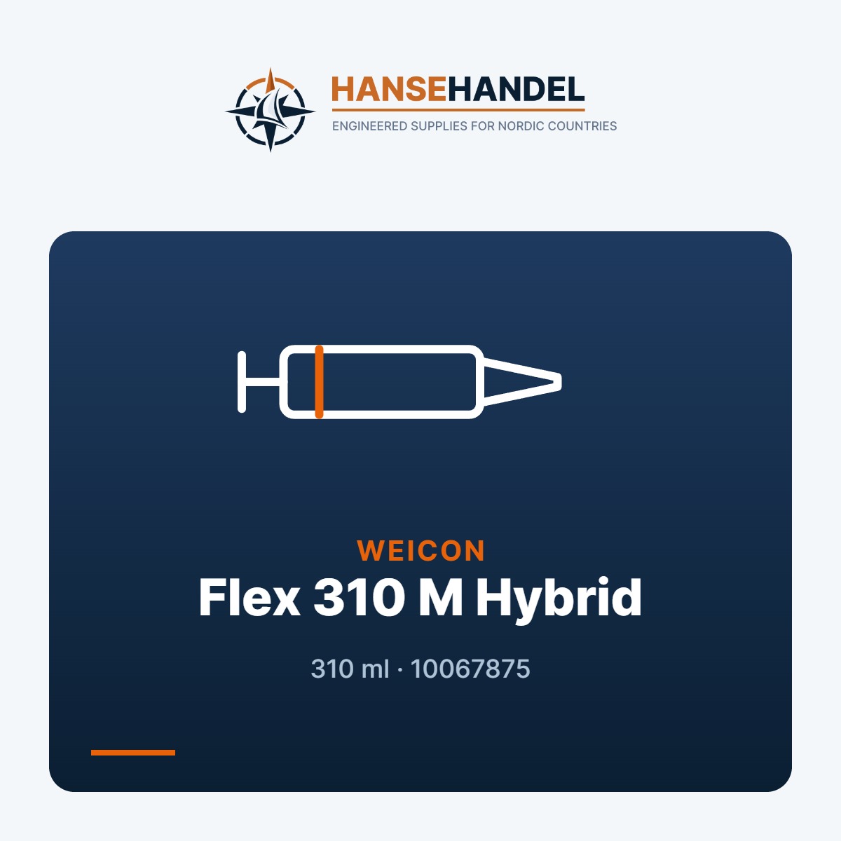 WEICON Flex 310 M Hybrid 310 ml