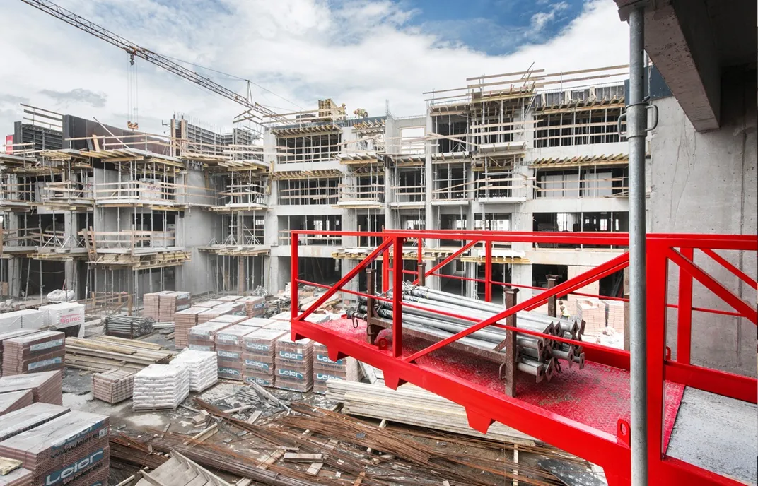Crane Landing Platform