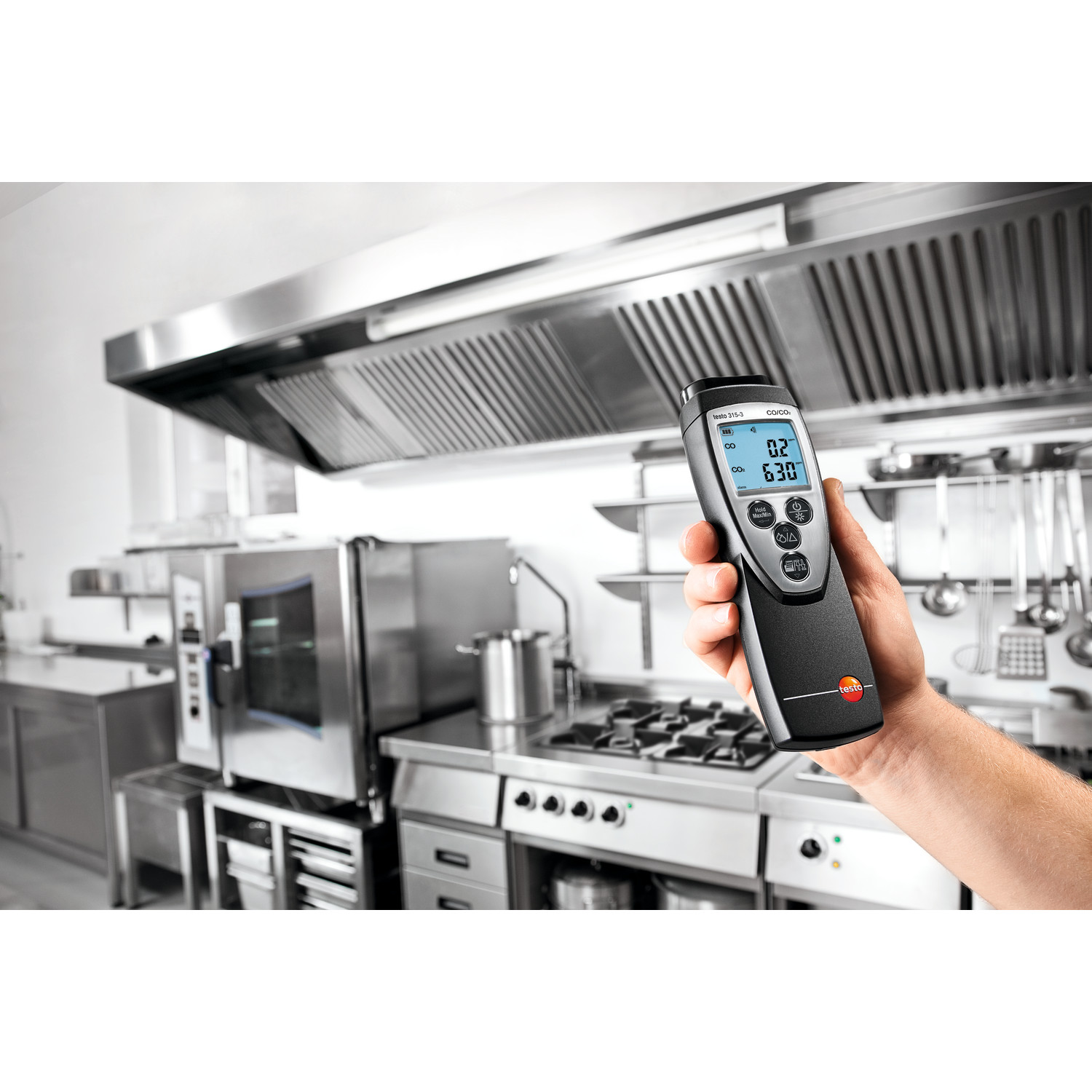 CO-Messgerät testo 315-3 ohne Bluetooth – CO/CO₂-Messgerät für Umgebungsmessungen