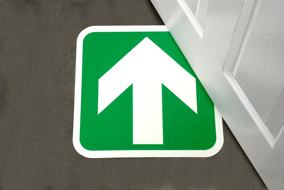 Emergency Exit Sign (Photoluminescent)