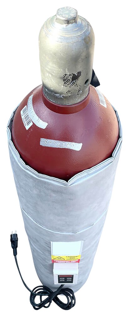 Gas cylinder heating jacket for 10, 50 and 79 litre cylinders – view 2