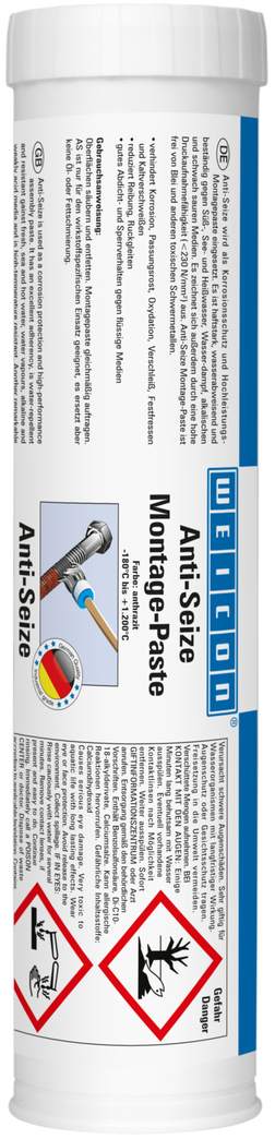 WEICON Anti-Seize AS 400 K 400 g, Kartusche