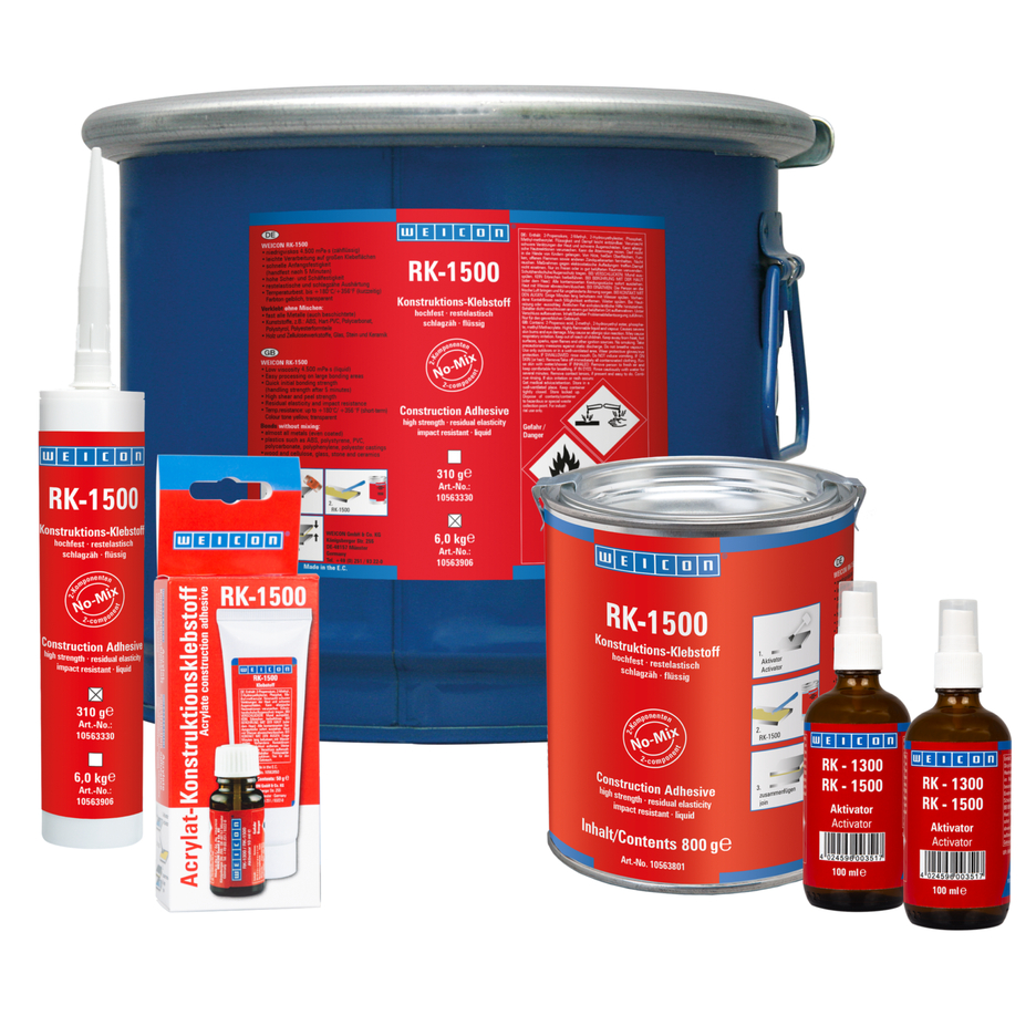WEICON RK-1500 - flüssig - 6 kg Klebstoff ohne Aktivator