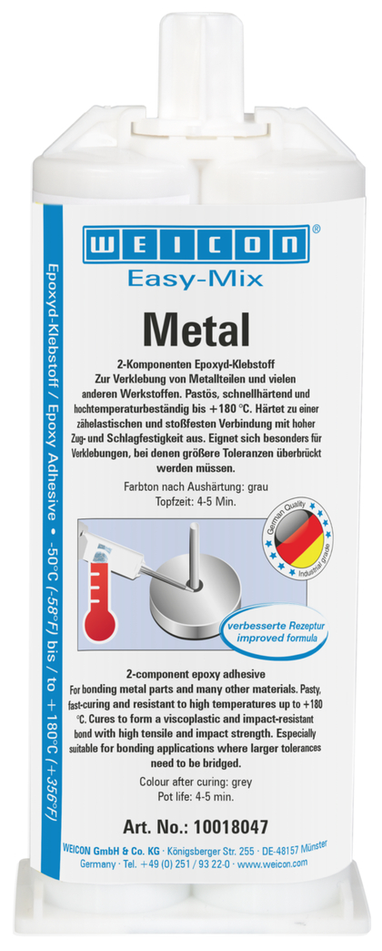 WEICON Easy-Mix Metal 50 ml Epoxyd-Klebstoff
