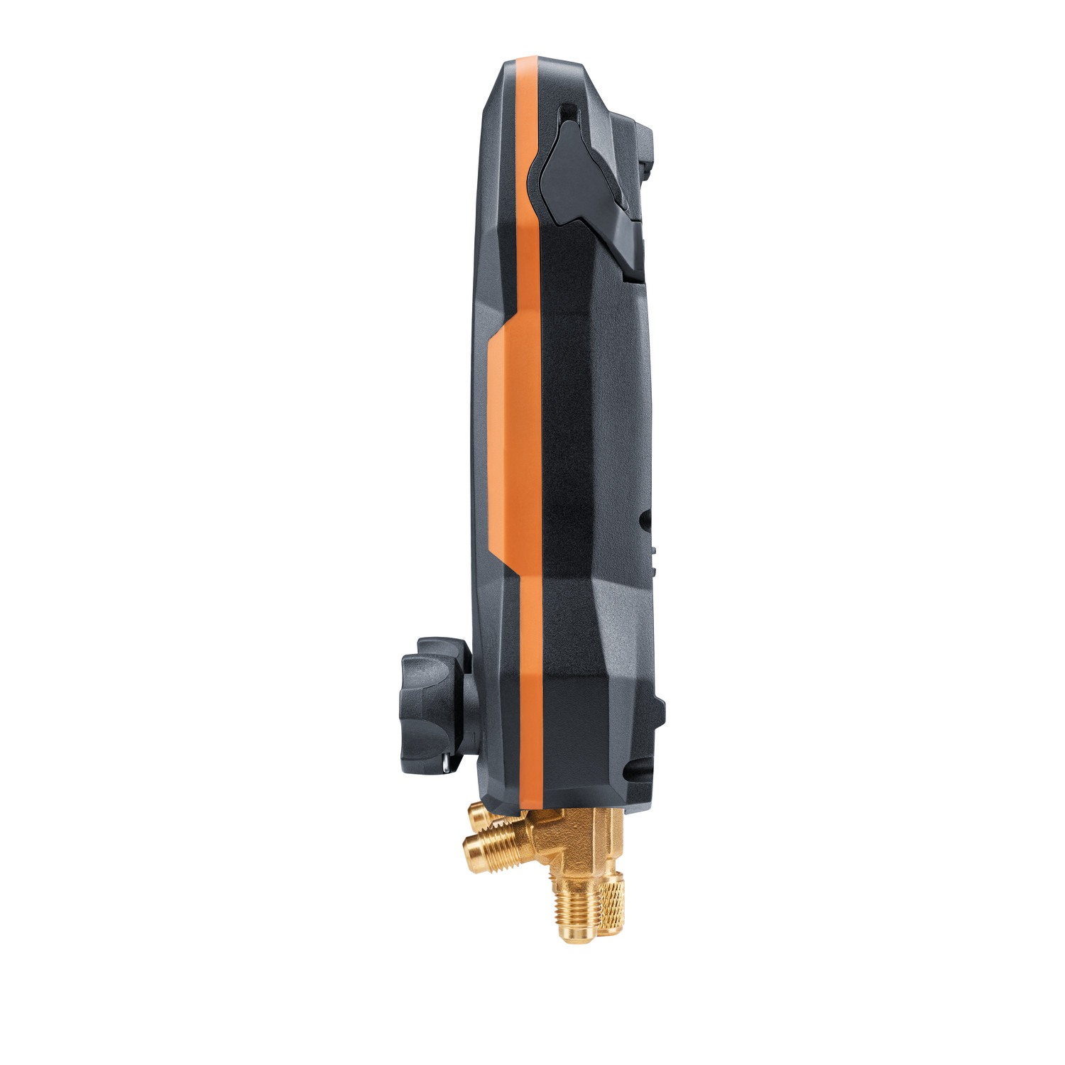 Digitale Monteurhilfe testo 550s Smart Set mit Füllschläuchen und kabellosen Zangen-Temperaturfühlern