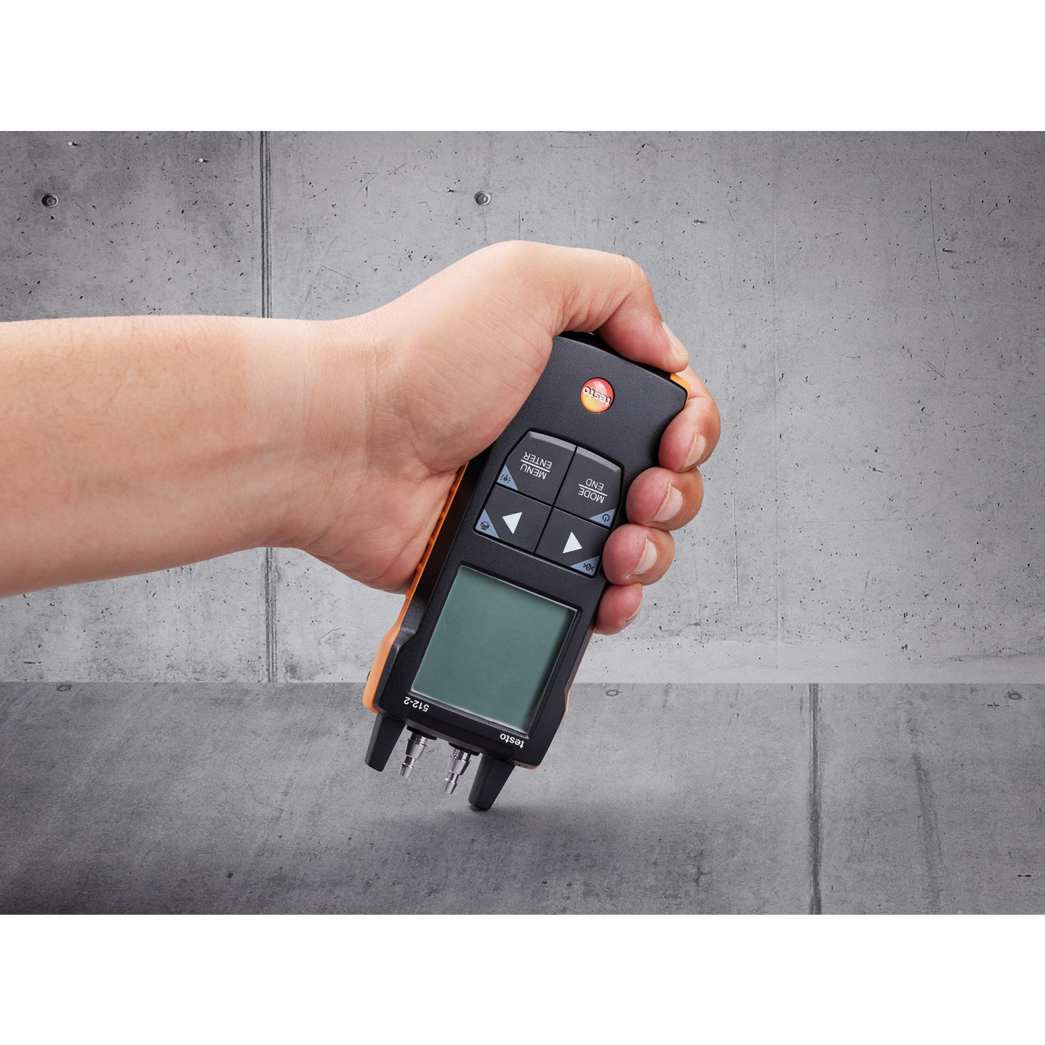 Digitales Differenzdruckmessgerät testo 512-2 mit App-Anbindung