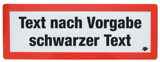 Feuerwehrschilder