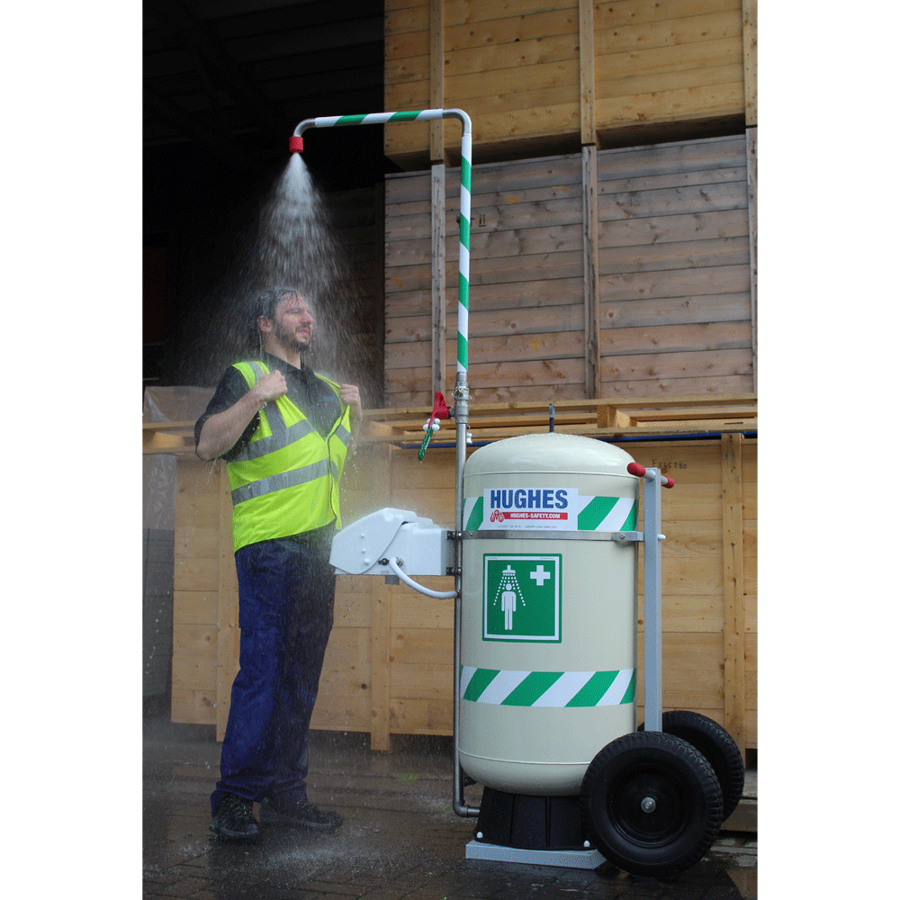 mobile Notdusche