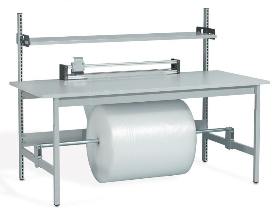 Arbeitstisch mit eingebauter Waage