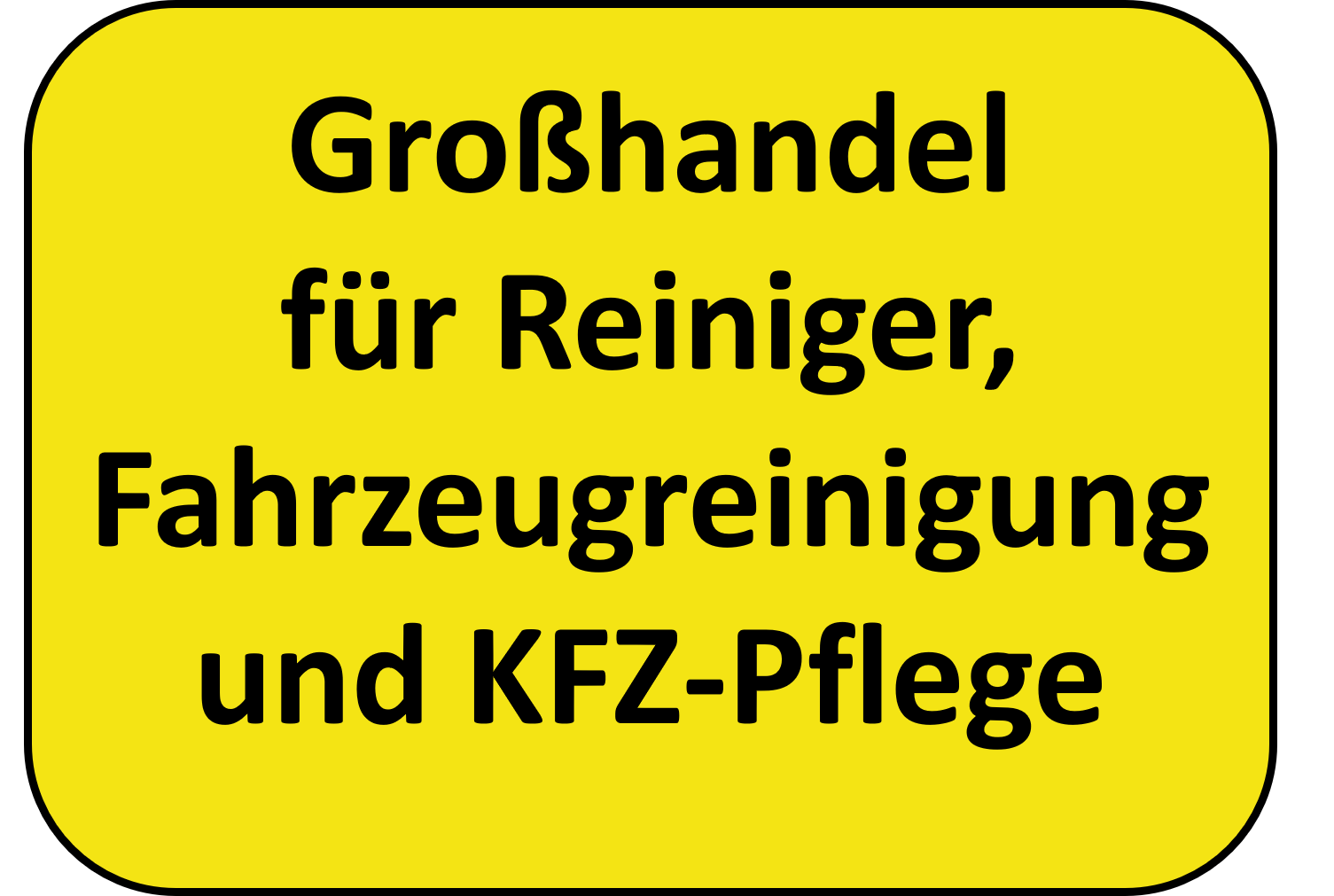 Großhandel für Reiniger, Fahrzeugreinigung und KFZ-Pflege