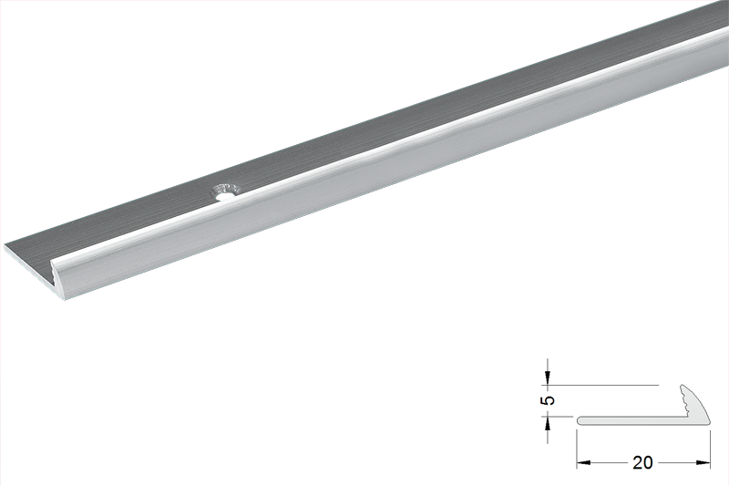 Alu-Fußbodenprofile
