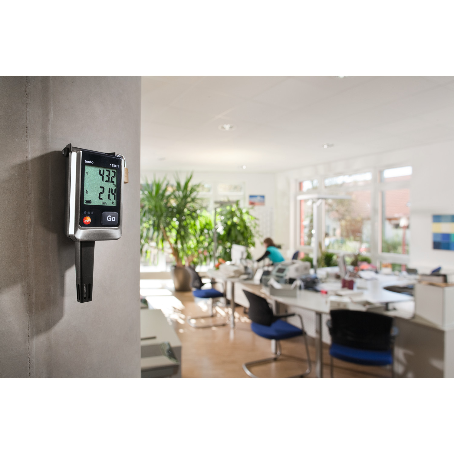 Datenlogger Temperatur und Feuchte testo 175 H1