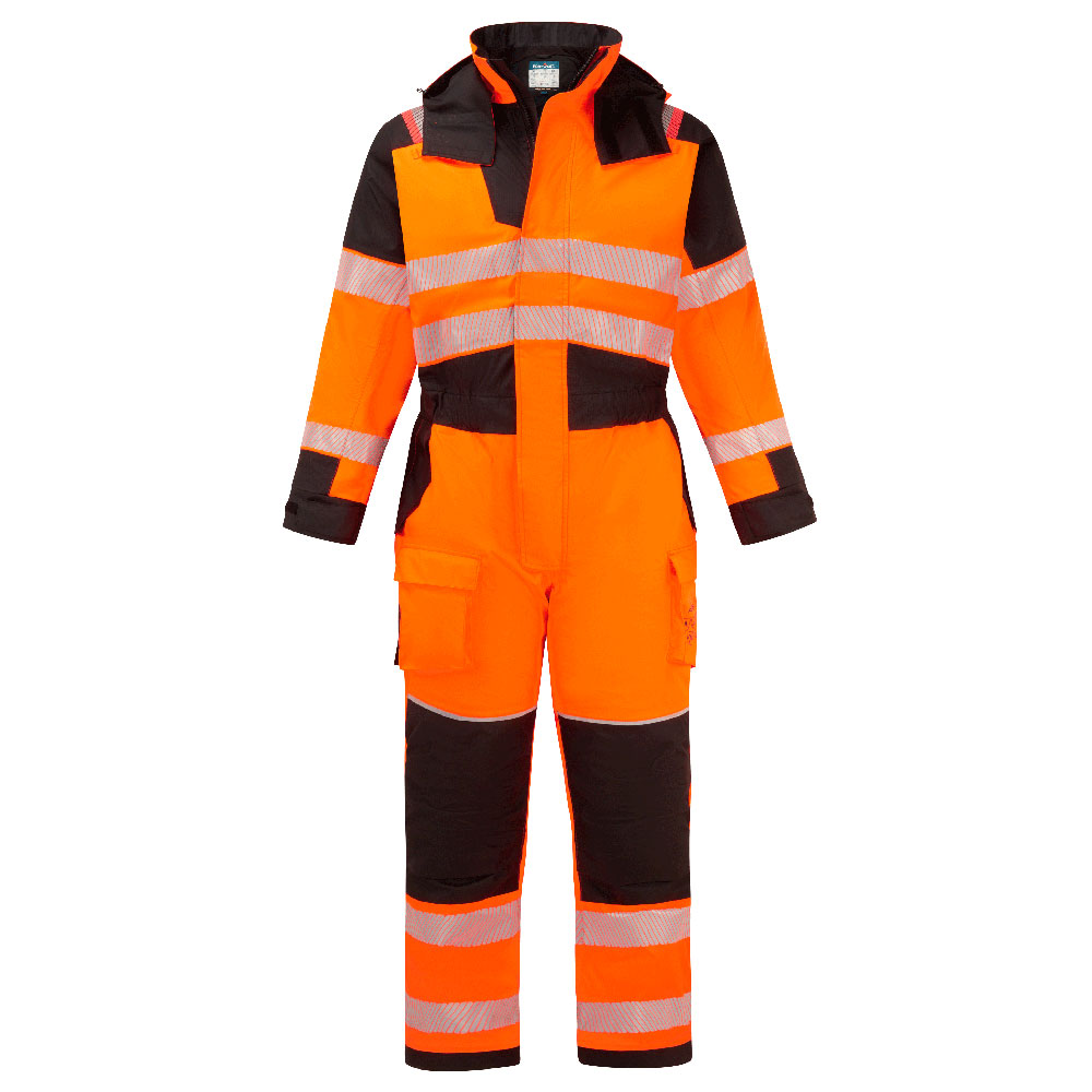 PW3 Modaflame Rain+ Hi-Vis Multi-Norm FR Winteroverall – Störlichtbogenschutz APC 2 | Portwest FR516