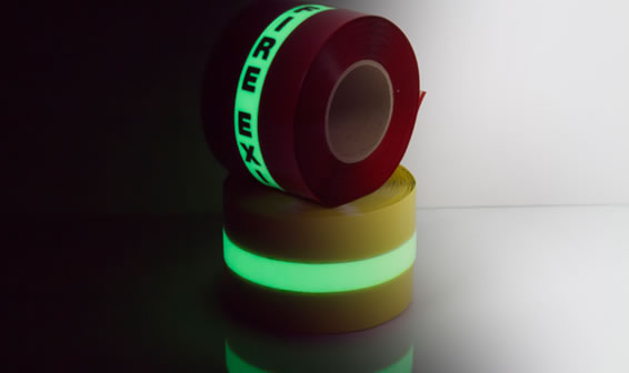 ERGOMAT DuraStripe GLOW Rolle ohne Text 10 cm