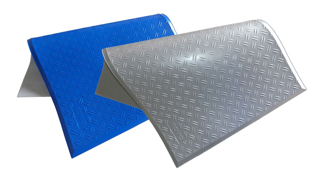 Riffelmatten Silber, Blau oder Anthrazit