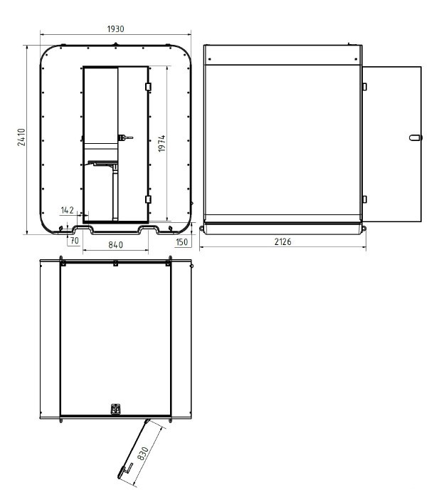 Planhaus: mobiles Büro im Container
